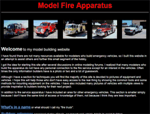 Tablet Screenshot of modelfireapparatus.com